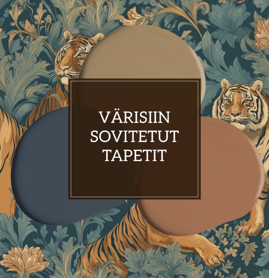 Värikoordinoituja tapetteja